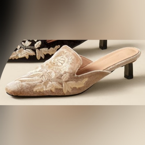 Carolina Embroidered Mule
Style Number: 1DC40 Shoes - Shoes, Carolina Embroidered Mule